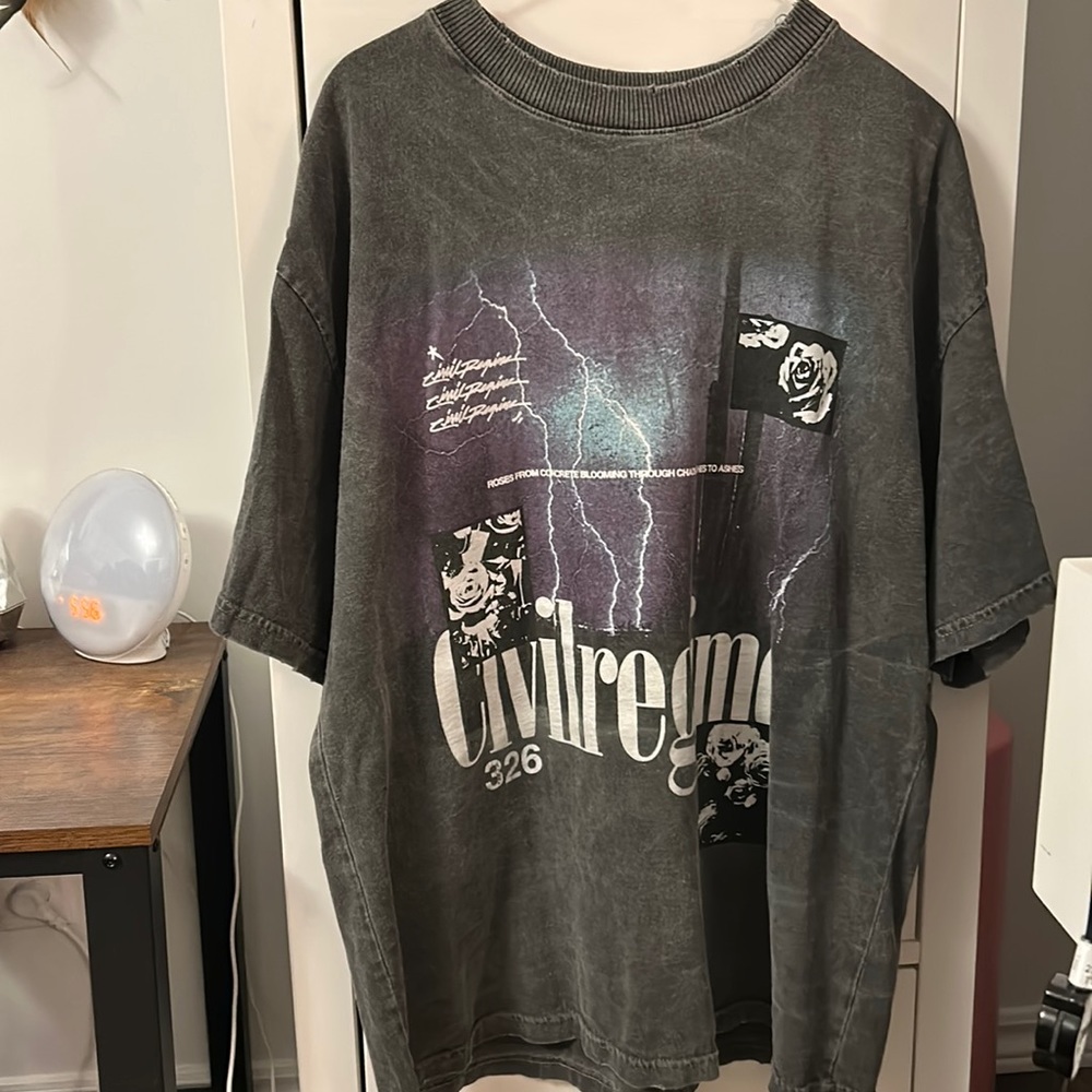Civil Regime Oversized T-shirt Men size M